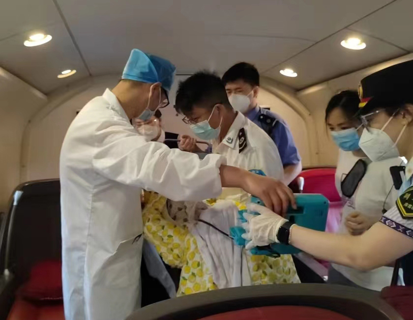 崇明县高铁转院公司